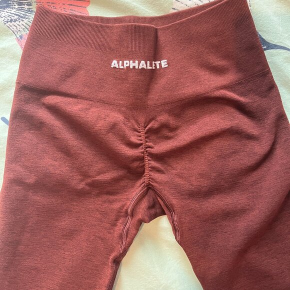 Alphalete Amplify Leggings Copper Small EUC - Picture 2 of 5